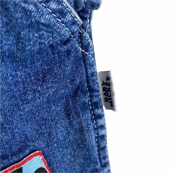 Vintage 90s Baby Mickey Shortalls 0-3 months Spell - Picture 5 of 9